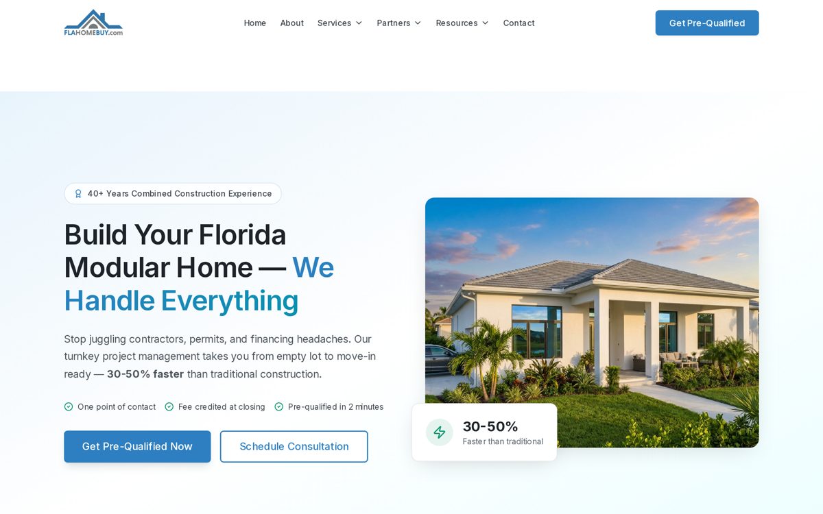Fla Home Buy homepage