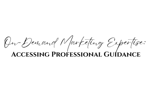 On-Demand Marketing Expertise: Accessing Professional Guidance